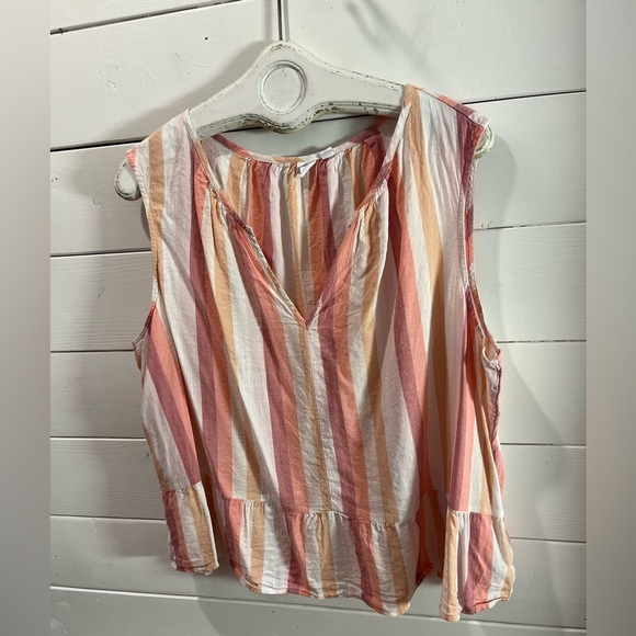 GAP – Sleeveless striped blouse – Size XXL - Picture 6 of 9